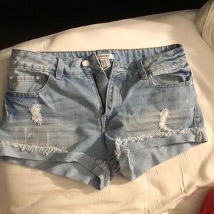 Jean shorts